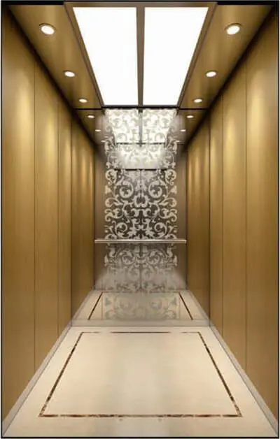 کابین آسانسور مدل Classic Mirror
